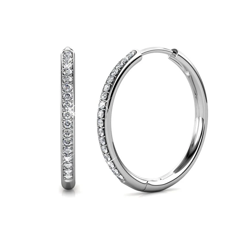 Sorel Pave Earrings | Gold - Image 3