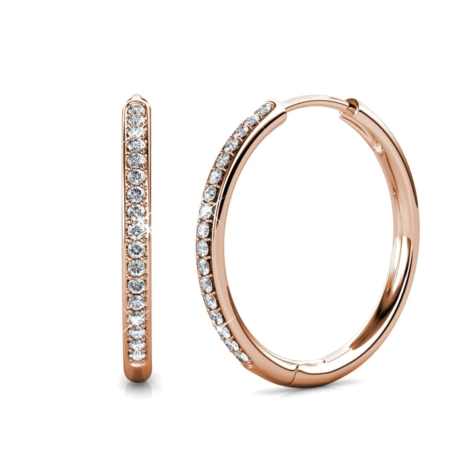 Sorel Pave Earrings | Gold - Image 4