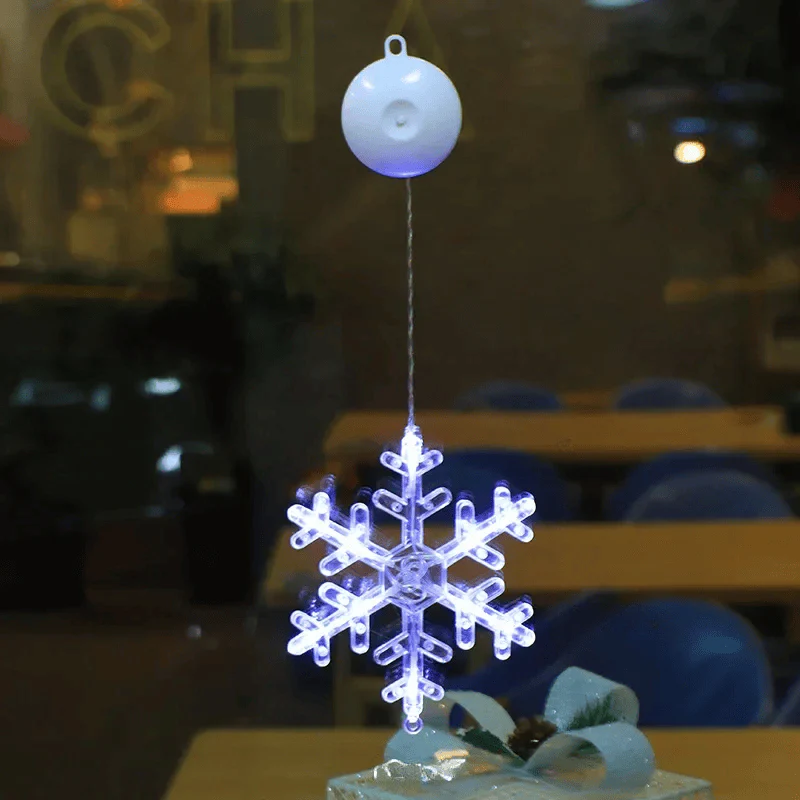 SparkleLights | LED-Lampe in Schneeflocken- und Sternform für die Weihnachtsdekoration - Image 16