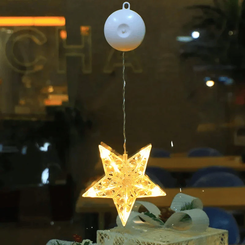 SparkleLights | LED-Lampe in Schneeflocken- und Sternform für die Weihnachtsdekoration - Image 18