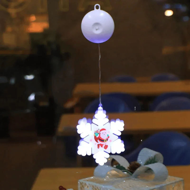 SparkleLights | LED-Lampe in Schneeflocken- und Sternform für die Weihnachtsdekoration - Image 21