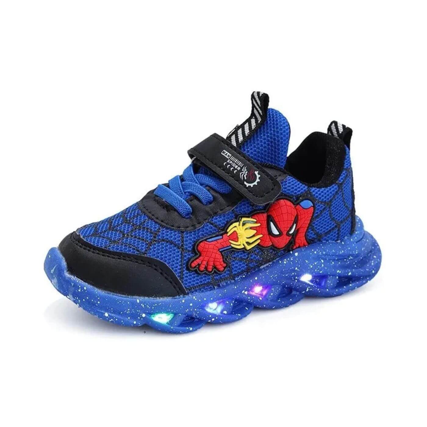 SpiderKicks – Kinder-LED-Superheldenschuhe - Image 2