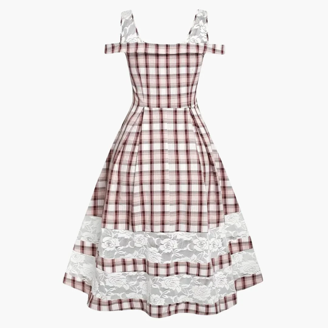 Spitzen-Träger Dirndl kleid für Damen - Oktoberfest 2025 - Image 2