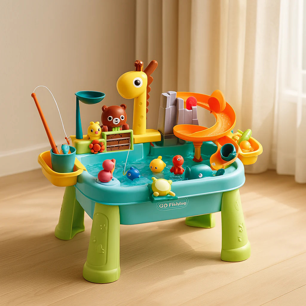 Splash ‘n Fish - Lustiges Wasser-Spiel für Kinder mit Meersalzfischfang - Image 2