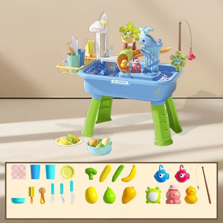 Splash ‘n Fish - Lustiges Wasser-Spiel für Kinder mit Meersalzfischfang - Image 6