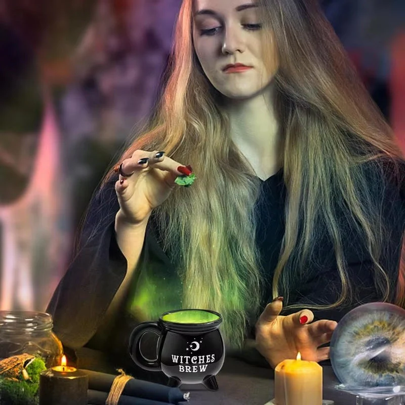 SpookySips – Halloween-Kessel-Keramikbecher - Image 3