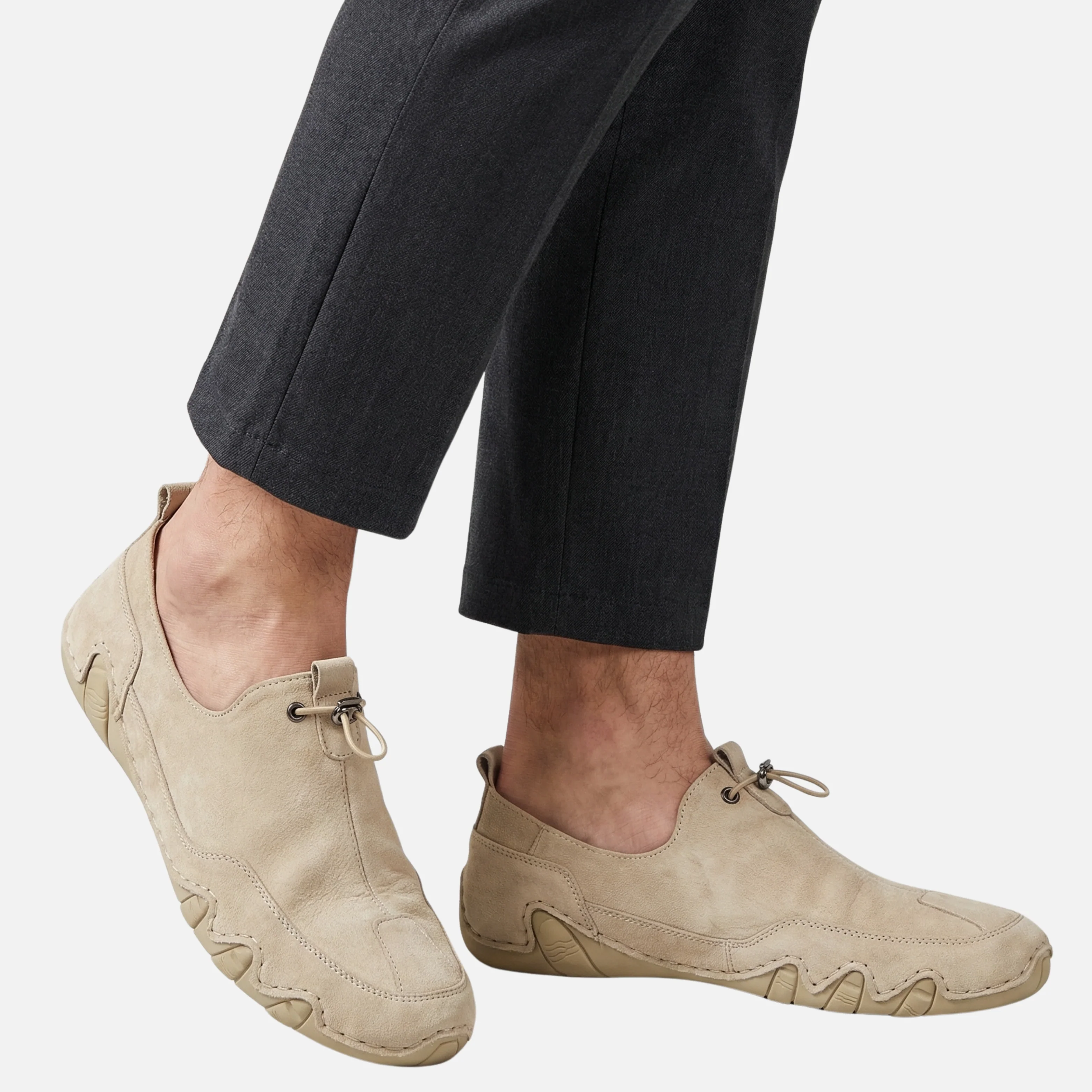 Christian | Herren Sportliche Slip-On Sneaker Elastische Schnürung – Slip-On Sportschuh - Image 3
