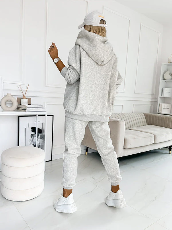 Sportliches Damen-Hoodie-Set – Sweatshirt für Freizeit und Sport - Image 2