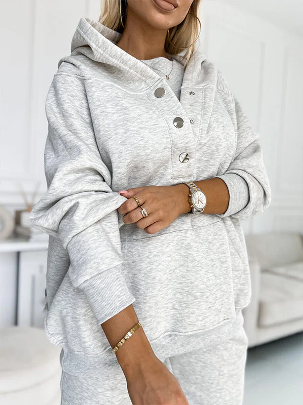 Sportliches Damen-Hoodie-Set – Sweatshirt für Freizeit und Sport - Image 3