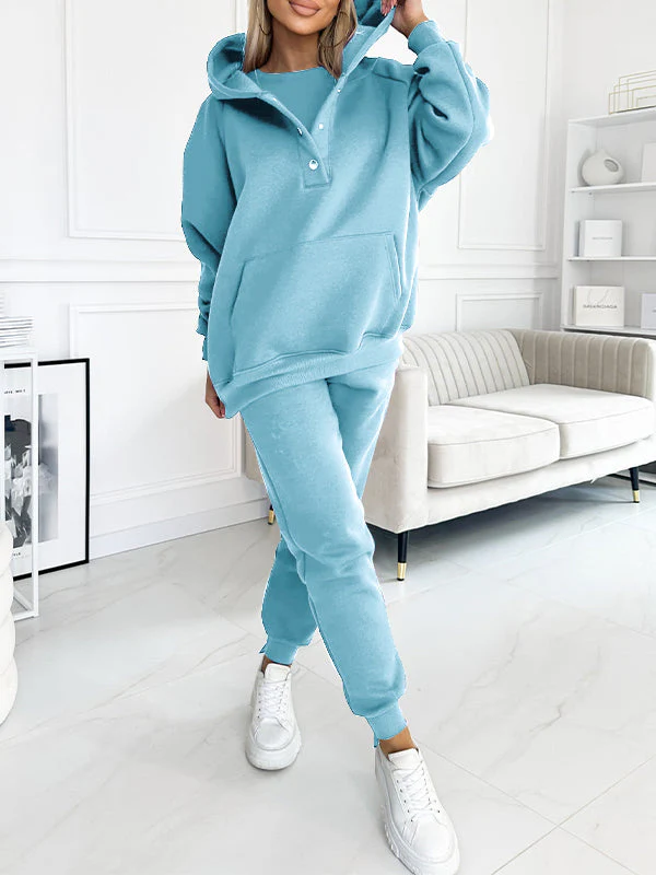 Sportliches Damen-Hoodie-Set – Sweatshirt für Freizeit und Sport - Image 9