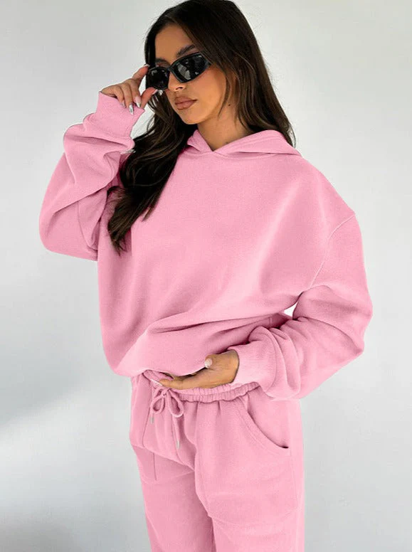 Stefania | Oversized Hoodie- und Jogger-Set für Damen - Image 3