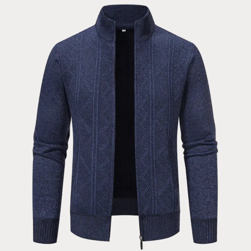 Stehkragen-Cardigan für Herren - Image 2