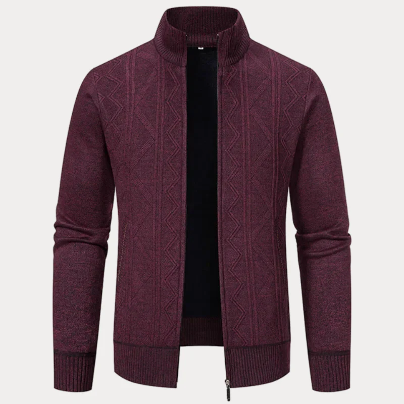 Stehkragen-Cardigan für Herren - Image 3