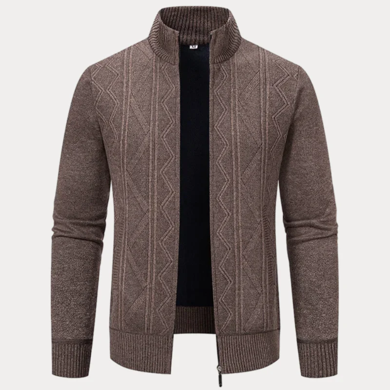 Stehkragen-Cardigan für Herren - Image 4