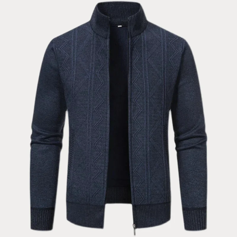Stehkragen-Cardigan für Herren - Image 5
