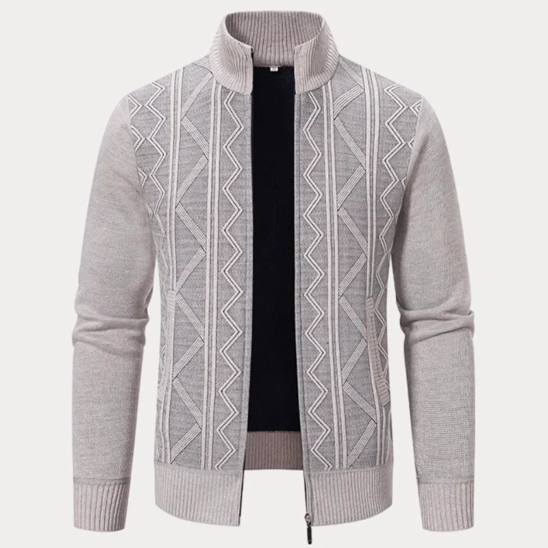 Stehkragen-Cardigan für Herren - Image 6