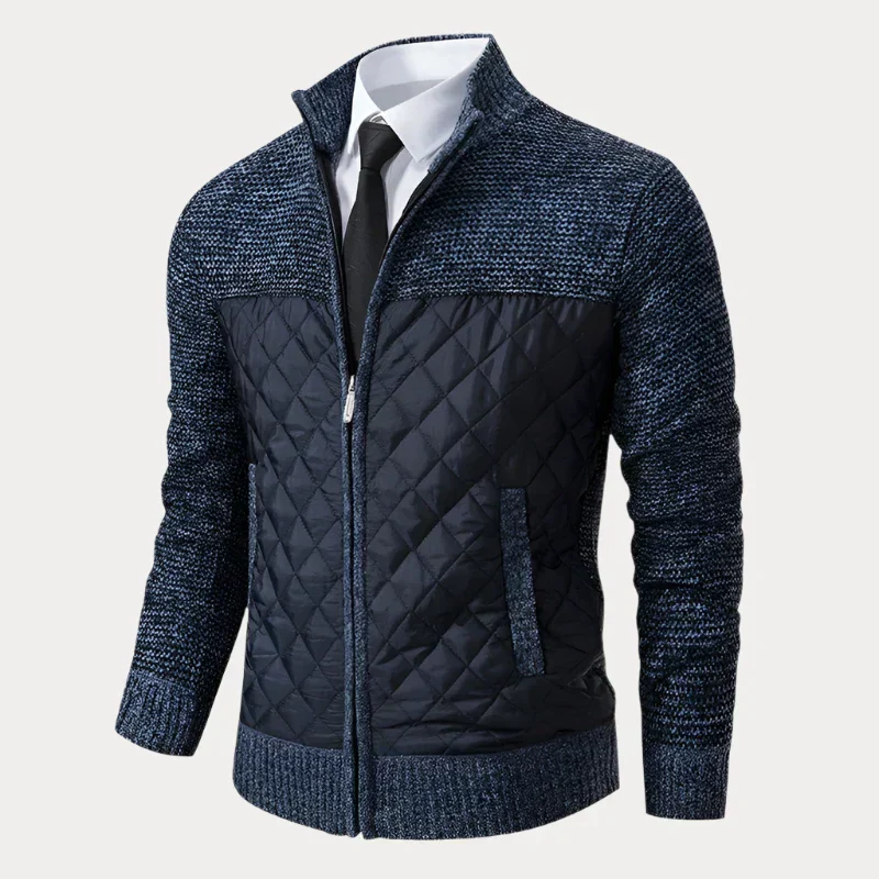 Stehkragen-Strickjacke für Herren - Image 4