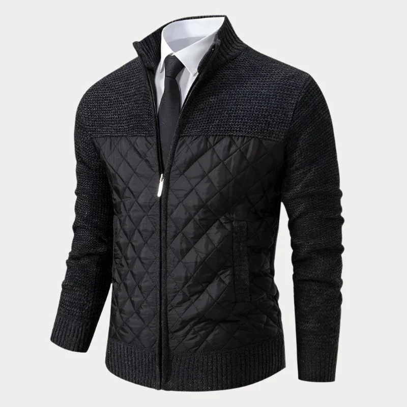 Stehkragen-Strickjacke für Herren - Image 6