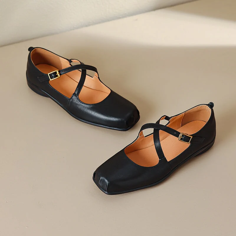 Stella® | Edith Leder Mary Janes - Image 5
