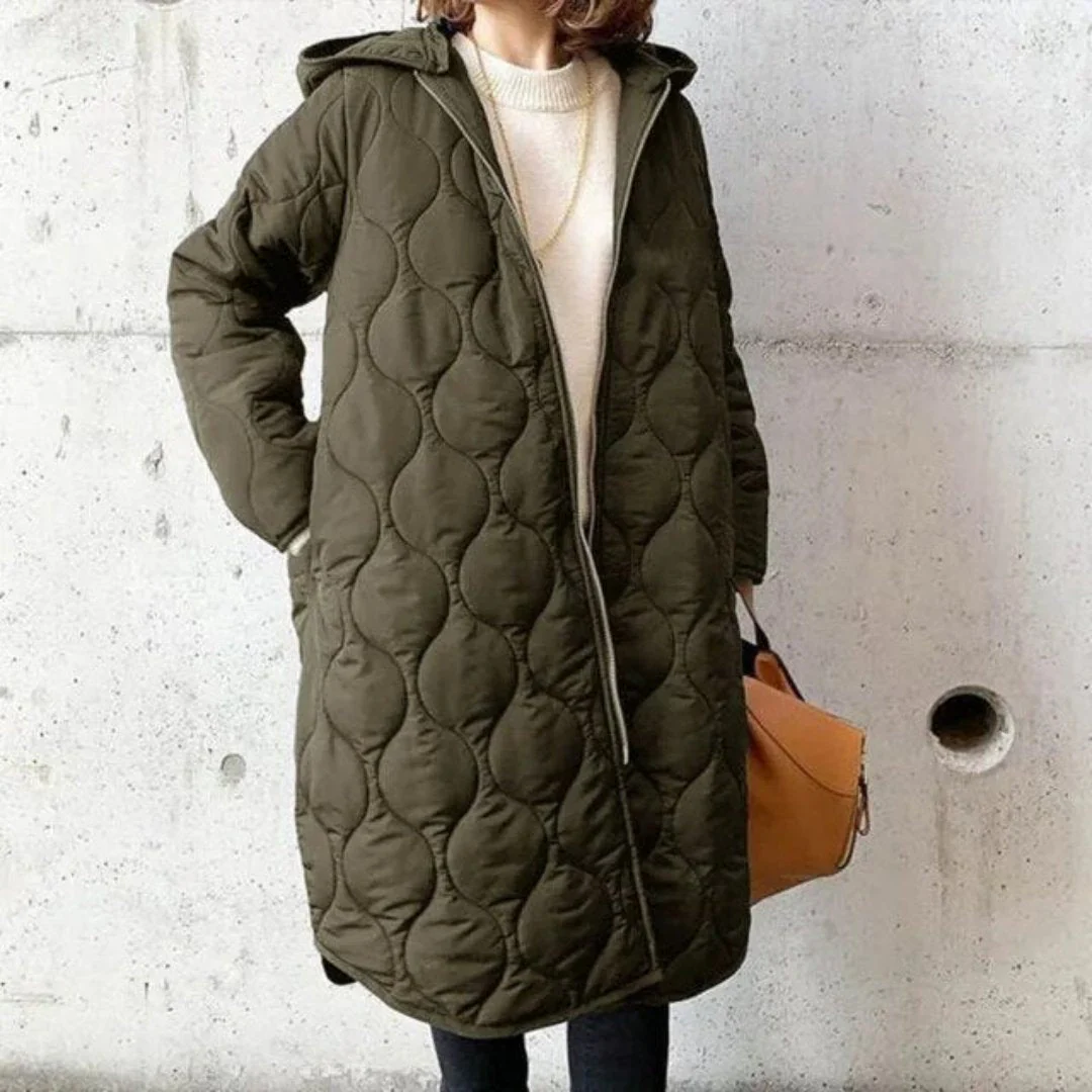 Steppjacke mit Reißverschluss für Damen - Image 2