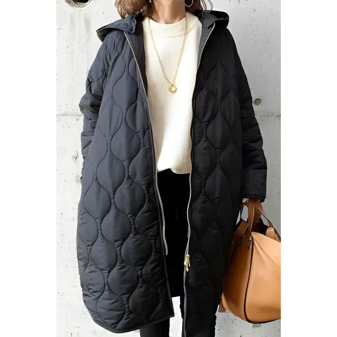 Steppjacke mit Reißverschluss für Damen - Image 4