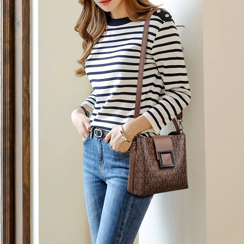 Stilvolle Damen-Beuteltasche mit vielseitigem PU-Futter - Image 3