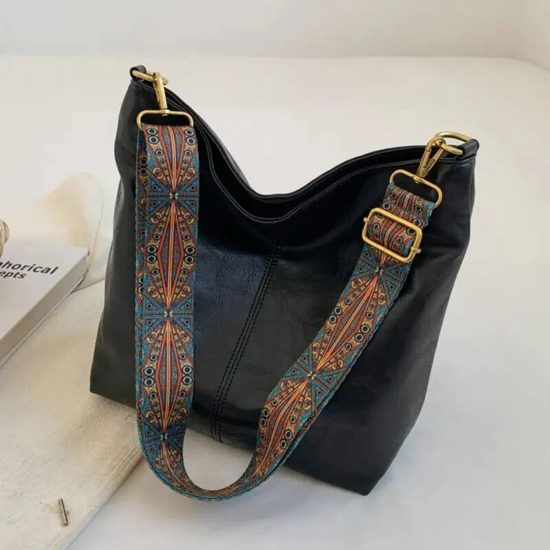 Stilvolle Damen-Ledertasche, elegantes Design, geräumiges Inneres - Image 3