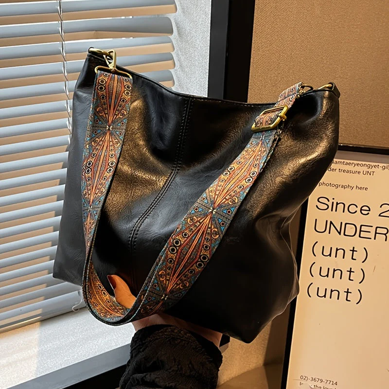 Stilvolle Damen-Ledertasche, elegantes Design, geräumiges Inneres - Image 4