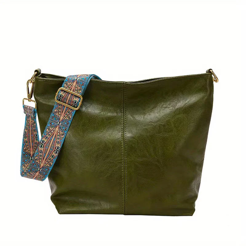 Stilvolle Damen-Ledertasche, elegantes Design, geräumiges Inneres - Image 5