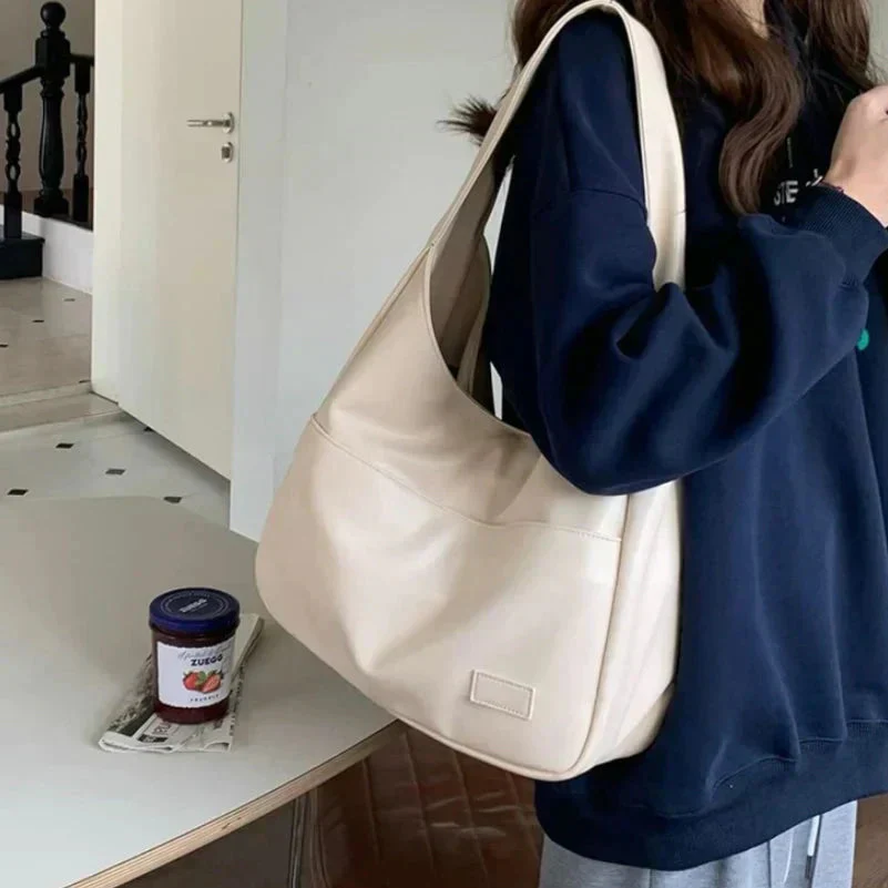 Stilvolle Damen-Schultertasche mit großem Fassungsvermögen aus PU-Leder - Image 5