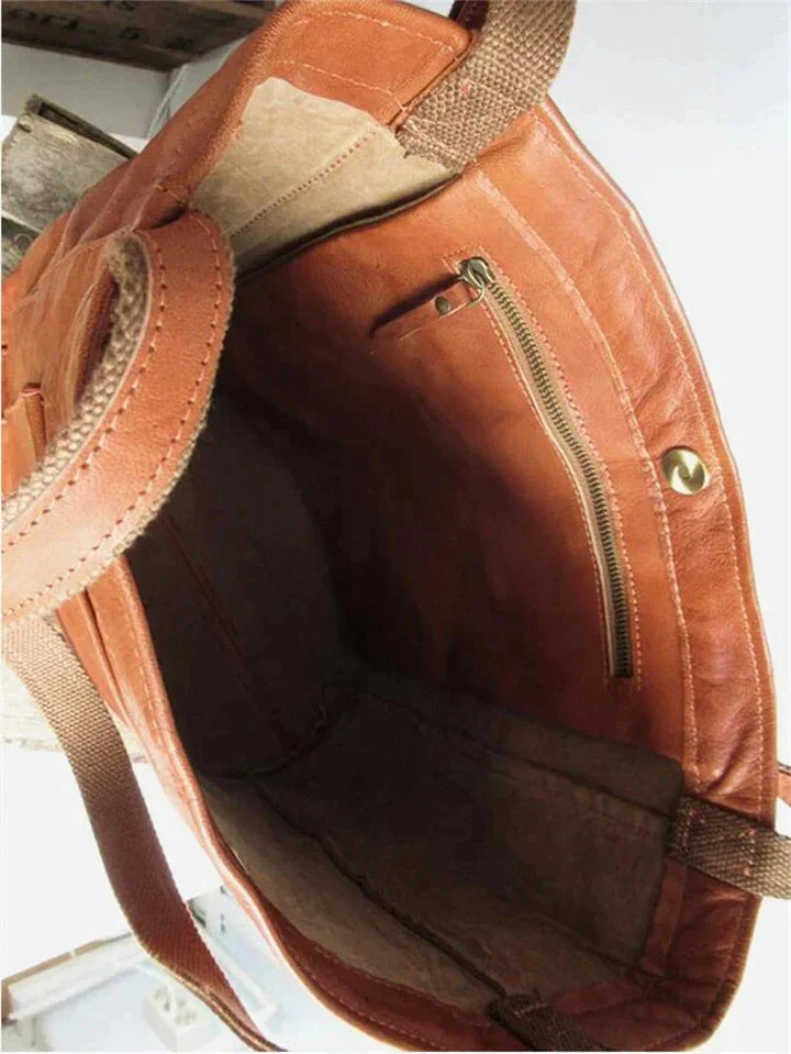 Stilvolle Damen-Tragetasche aus strapazierfähigem Material mit geräumigem Innenraum - Image 5