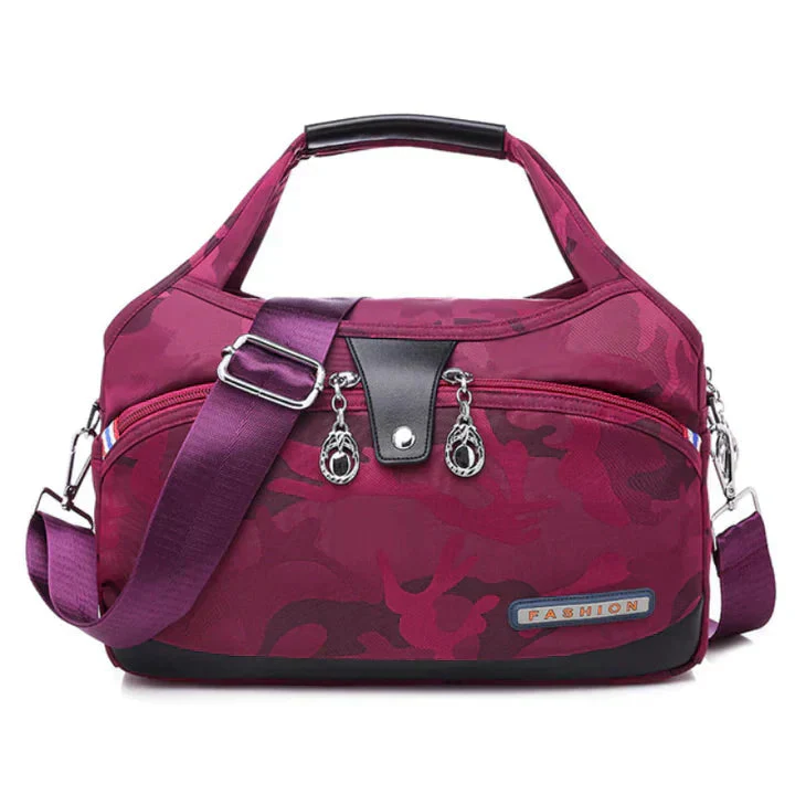 Stilvolle, diebstahlsichere Damenhandtasche aus strapazierfähigem Oxford-Gewebe - Image 6