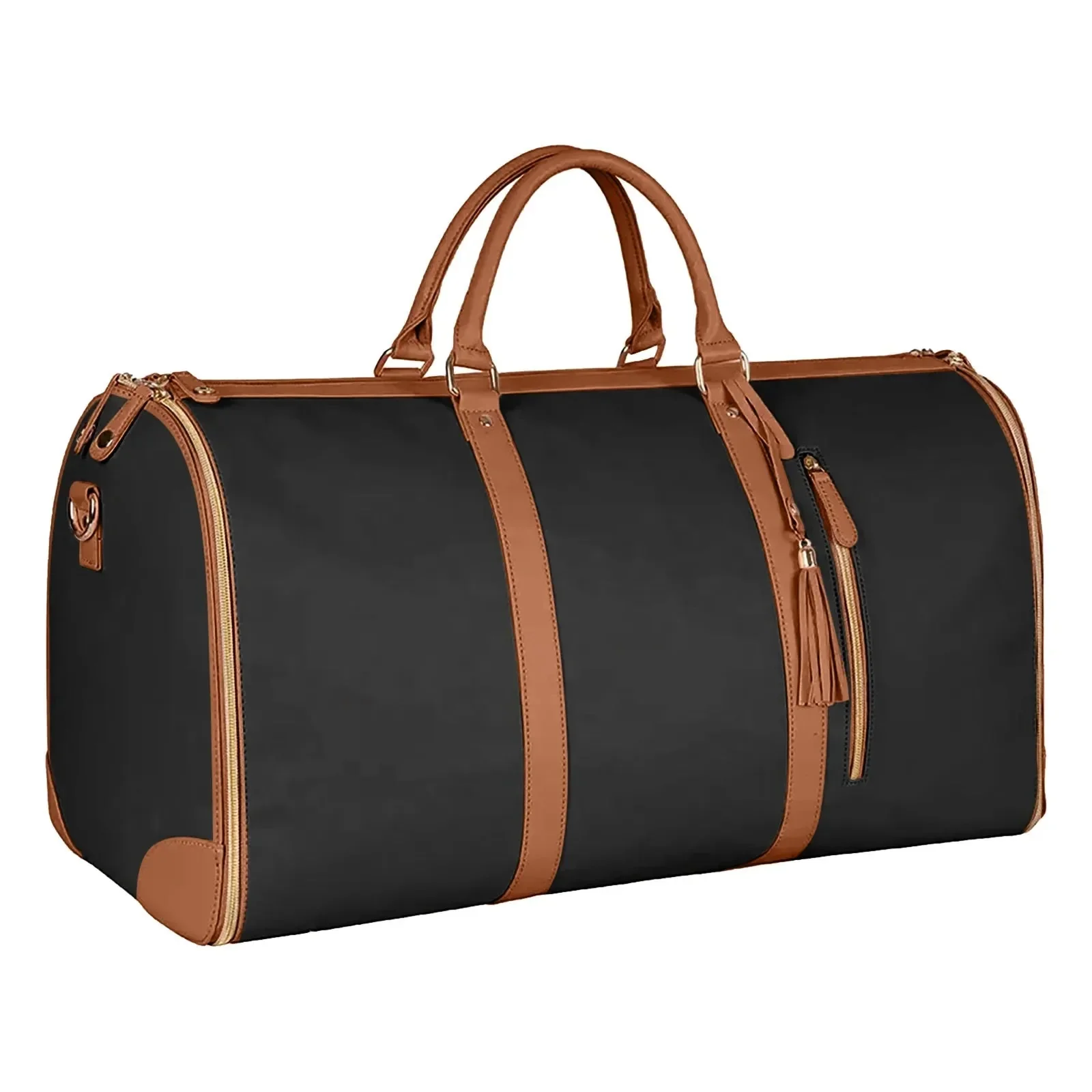 Stilvolle, faltbare Reisetasche für Damen aus wasserdichtem PU-Leder - Image 11
