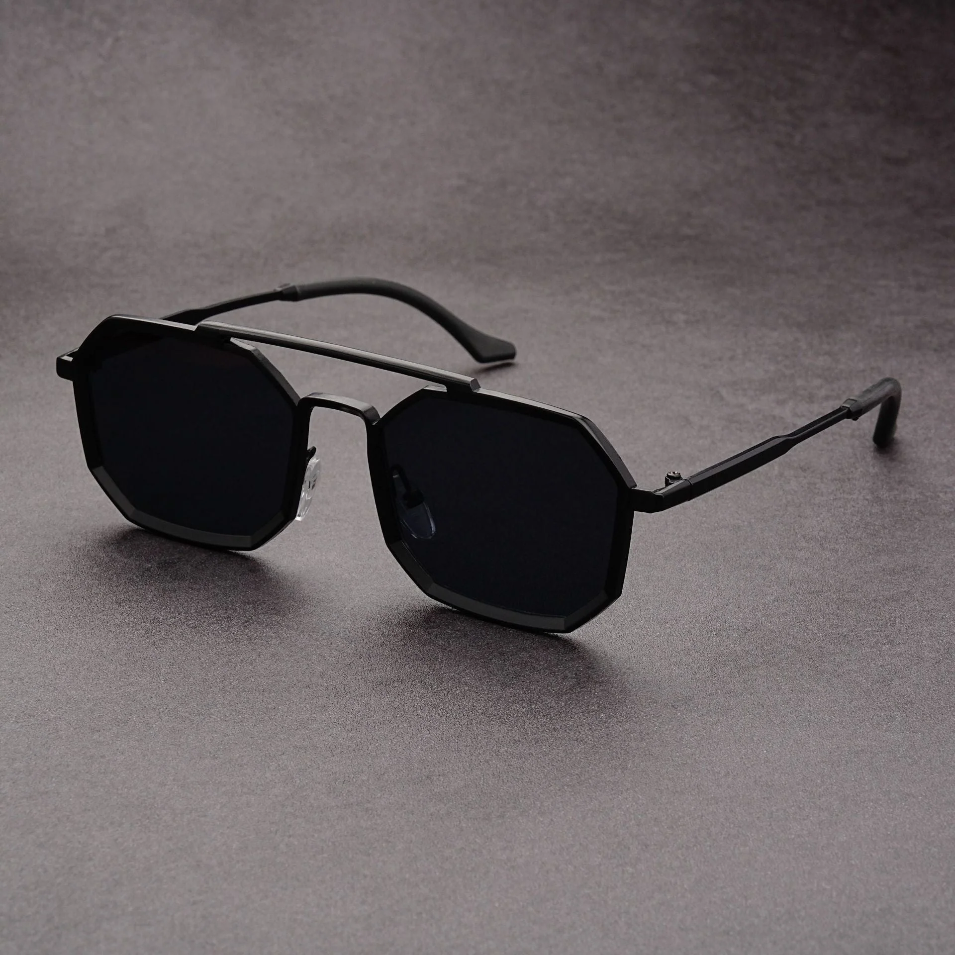 Stilvolle Geometrische Sonnenbrille für Herren | Klassisches Design - Image 3