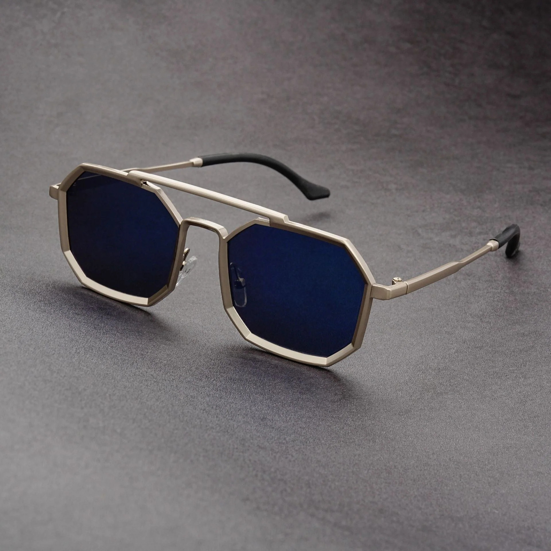 Stilvolle Geometrische Sonnenbrille für Herren | Klassisches Design - Image 4