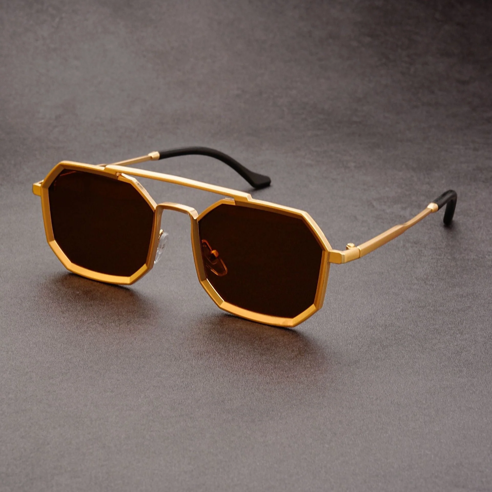 Stilvolle Geometrische Sonnenbrille für Herren | Klassisches Design - Image 5