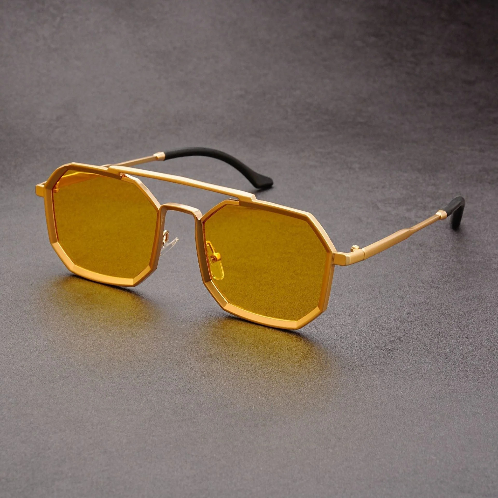 Stilvolle Geometrische Sonnenbrille für Herren | Klassisches Design - Image 6