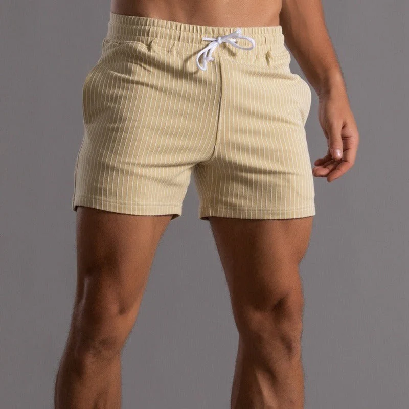 Stilvolle gestreifte Shorts für Herren - Image 14