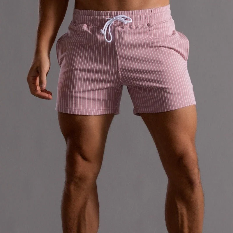 Stilvolle gestreifte Shorts für Herren - Image 15