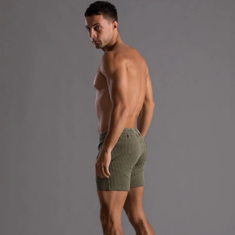 Stilvolle gestreifte Shorts für Herren - Image 2