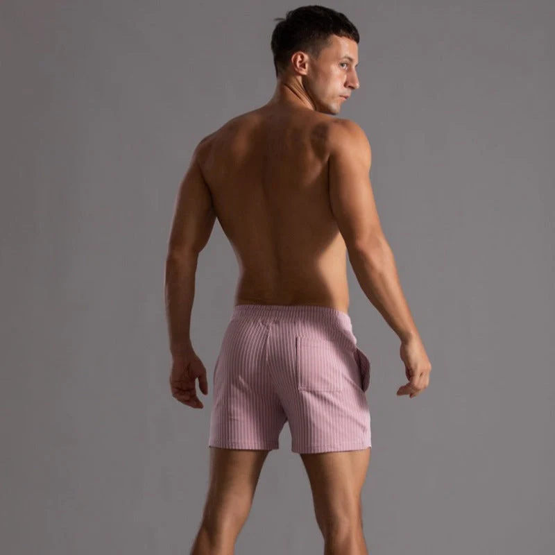 Stilvolle gestreifte Shorts für Herren - Image 6