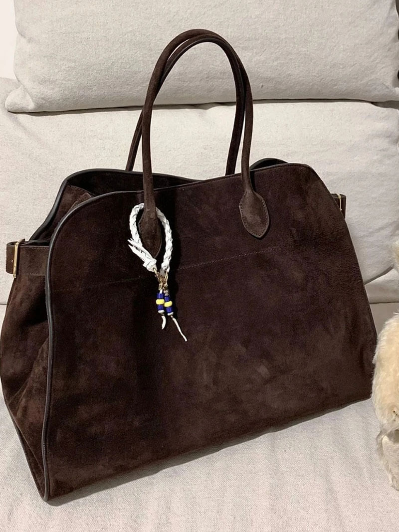 Stilvolle, große Damenhandtasche aus funktionalem veganem Leder - Image 2