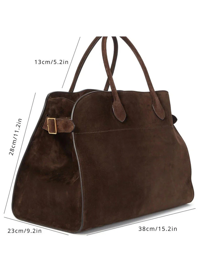 Stilvolle, große Damenhandtasche aus funktionalem veganem Leder - Image 8
