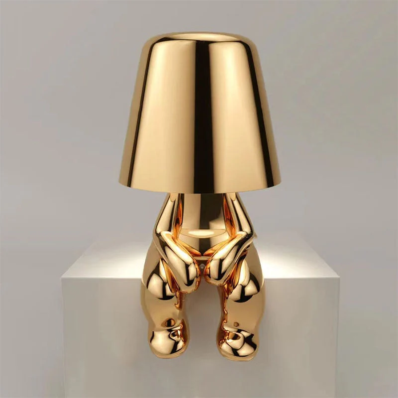Stilvolle Tischlampe mit Warmem Licht – Modernes Design für Wohnzimmer und Schlafzimmer, Wiederaufladbar und Dimmbar - Image 4