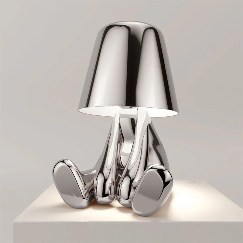 Stilvolle Tischlampe mit Warmem Licht – Modernes Design für Wohnzimmer und Schlafzimmer, Wiederaufladbar und Dimmbar - Image 6