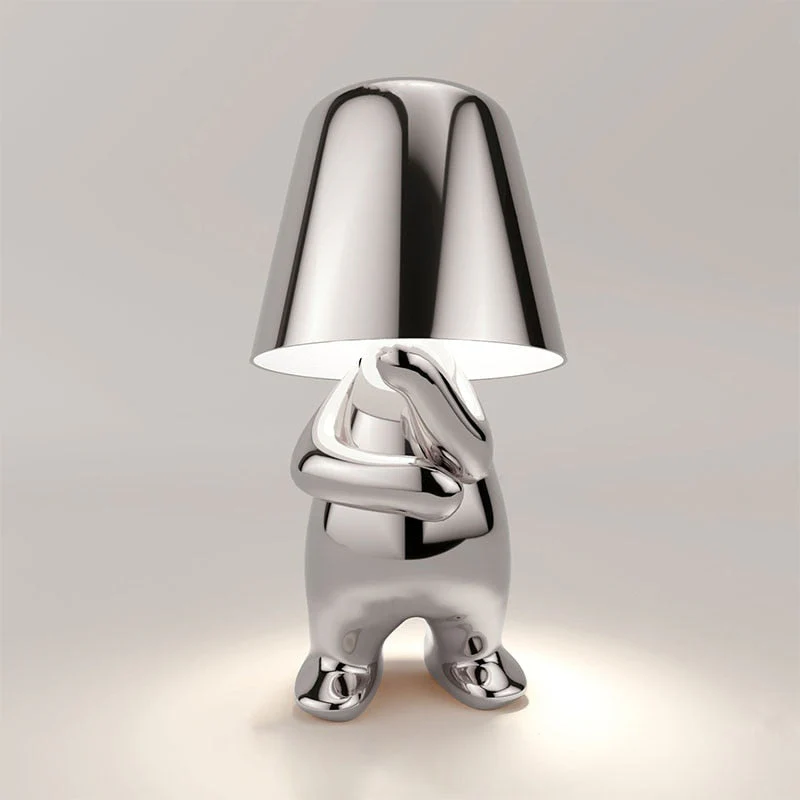 Stilvolle Tischlampe mit Warmem Licht – Modernes Design für Wohnzimmer und Schlafzimmer, Wiederaufladbar und Dimmbar - Image 8