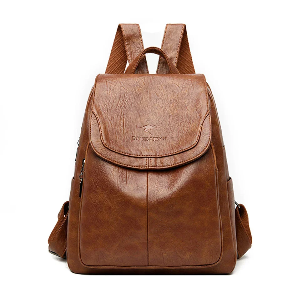 Stilvoller Damen-Diebstahlschutz-Rucksack, vielseitiges Design, strapazierfähiges Material - Image 6