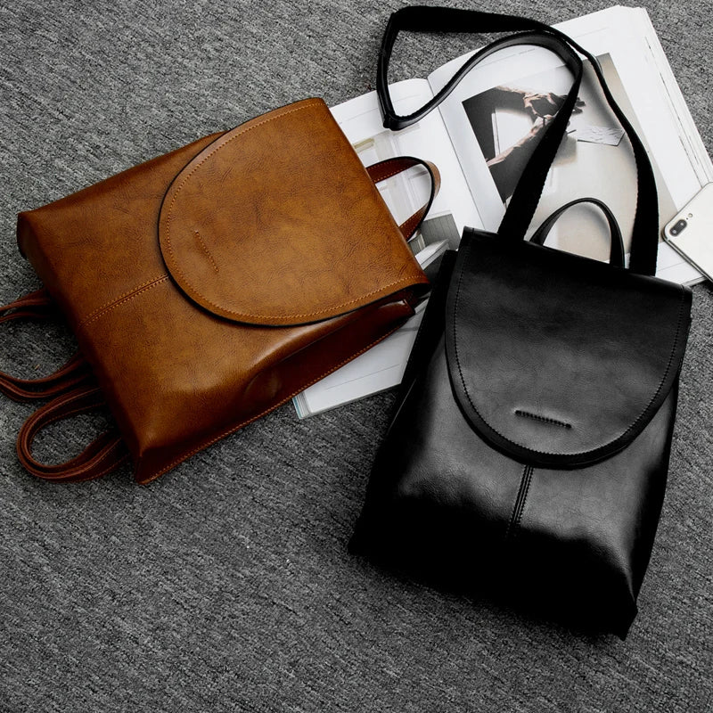 Stilvoller Damen-Laptop-Rucksack für Arbeit und Reisen, strapazierfähiges Material - Image 2