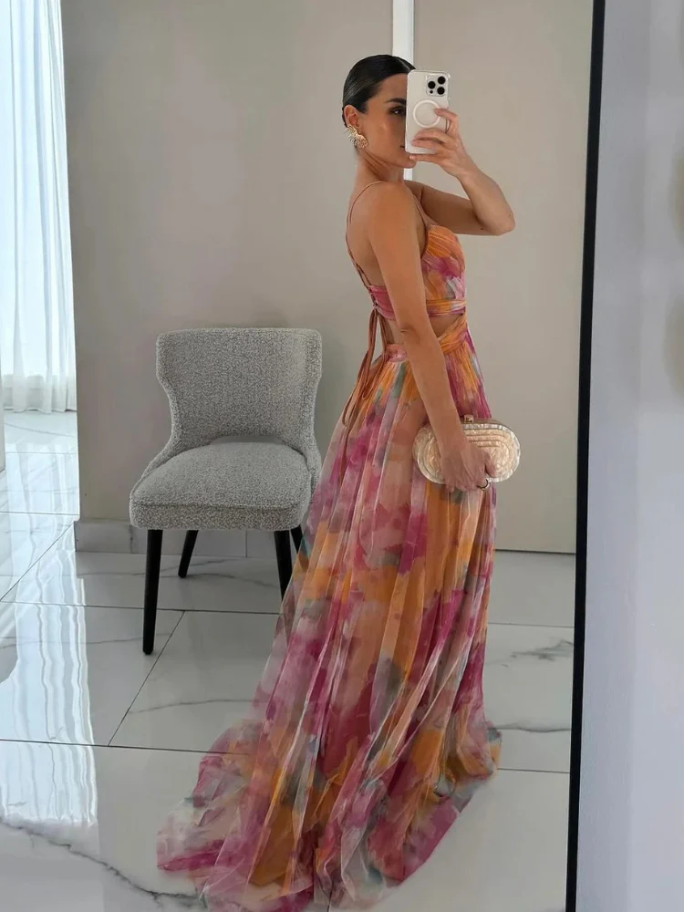 Stilvolles langes Abendkleid für Damen | Maxi - Image 5