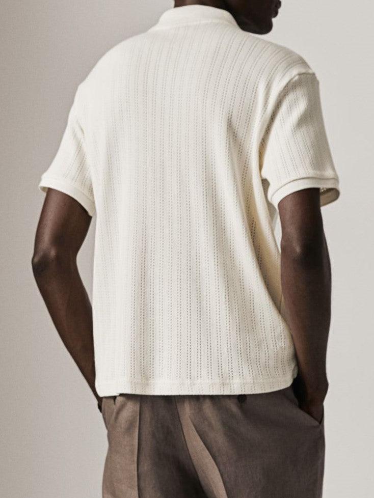 Stilvolles Strick-Poloshirt für einen eleganten Look - Image 2